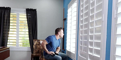 Dirty whore Lily Lane is done with her pervy neighbor