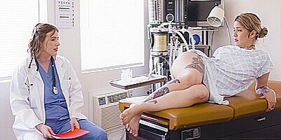 Vanessa Vega Stuck Anal Beads In Her Ass! Fisting Rectal Exam From Doctor Riley Nixon