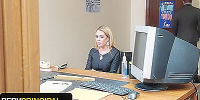 Petite Stepmom Vivianne Desilva Satisfies The Kinky Principal To Avoid Expulsion