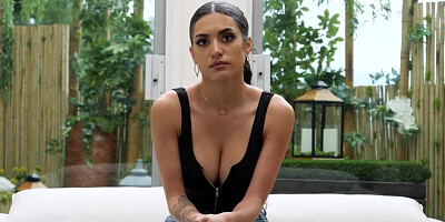 Sensational Latin girl gets to take his big dick deeper