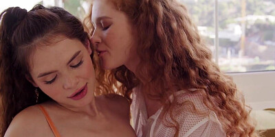 Girls with sensational bodies both want to fuck hard