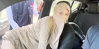 First Dogging In France. My Muslim Hijab Wifes First Fuck With A Stranger