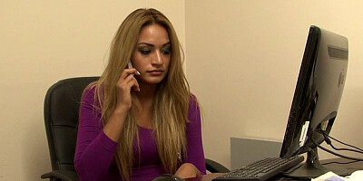 Dainty Erica Lauren and Tanya Tate's lesbians smut