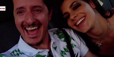 Gambling miss at public blowjob porn