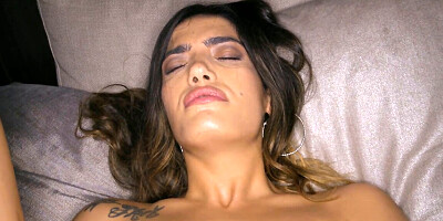 Hot Latina with a nice bottom is rocked hard by a big dick