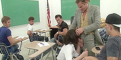 Sarah Shevon - Blowbang And Gangbang Teacher