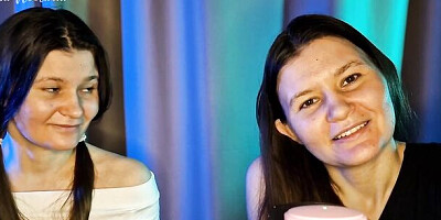 Elena, my Russian step-sister, came to me for a wild FFM threesome and a big white cock