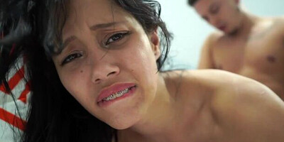 Lia's natural tits dirt