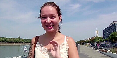 19 Yo Teen 18+ Girl From The Street Fucks For Cash