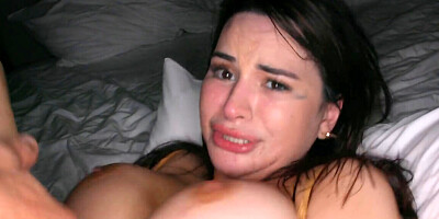 Thick girl with a nice ass gets her opening stretched out