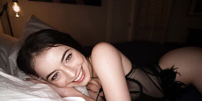 Kylie Quinn gets her mouth stuffed by Levi Cash's BBC while cuckolding her husband