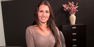 Jess West looks pretty and takes cock hungrily