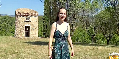 Amandine, Naughty, Wants To Try Anal In A Gangbang