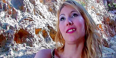 Perfect Body Blonde Latina Teen 18+ Cristal Cherry Seduce To Beach Sex