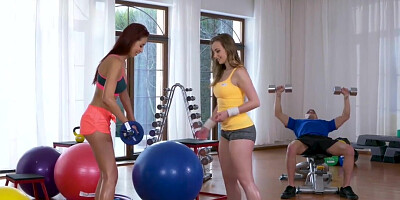 Christy Charming and her friend want FFM screwing