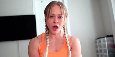 FitKatieKarr – Sis Condom Removal and Accidental CREAMPIE