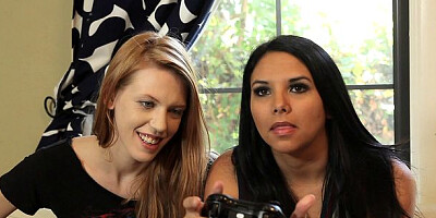 Unapproachable Pepper and Nikki's shaved movie