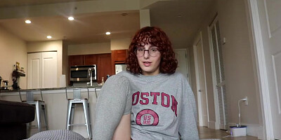 Sadbaffoon - Sis Fucks Big Bro Next To His GF