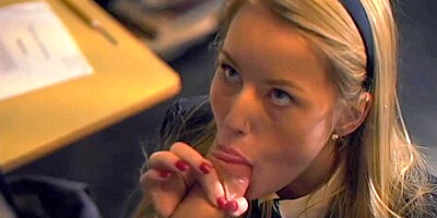 Scarlett Sage - Gets Disciplined By Teacher