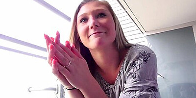 Ash-blonde Teenage 18+ April Aniston Luvs A Raunchy Assfuck Shagging