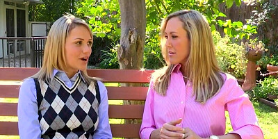Mia Malkova and Brandi Love are having an FMF