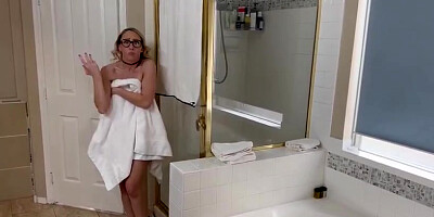 Crystal Clark - Mom Helps Me With Accidental Boner Before Practice