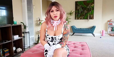 Electra Santiago - Milk Your Cock For Mommy JOI CEI