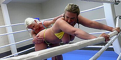 Wrestling With Katie Fox And Maisie Lewis