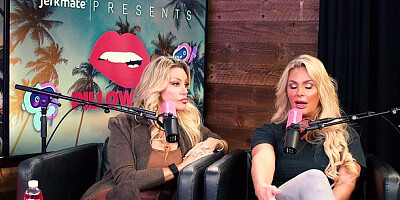 Pillow Talk featuring Brittany Andrews and Gabbie Carter's talking action