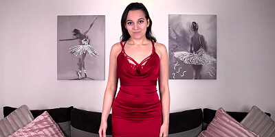 Summer Fox wearing lingerie for a hot JOI action