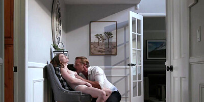 Pale girl Mazy Myers gets penetrated by Dorian Del Isla