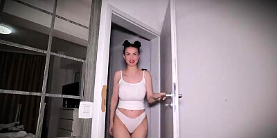 Tonnia - Daughter Accidentally Jump On Daddy Morning Wood