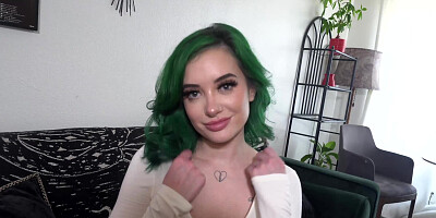 Goth babe Gia Paige sucking and getting banged