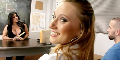 Angelina Castro - handjob action