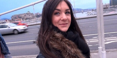 Brunette clip with sneaky Dean Van Damme and Lullu Gun from Immoral live