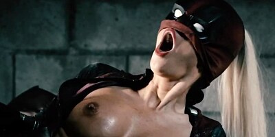 Evil man turns big-butted Jessica Drake on and fucks her