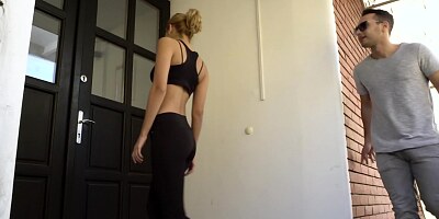 There's nobody home just young guy and his lecherous lover