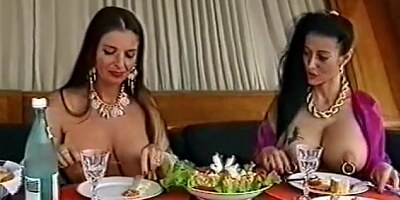 Two busty pierced sluts having fun