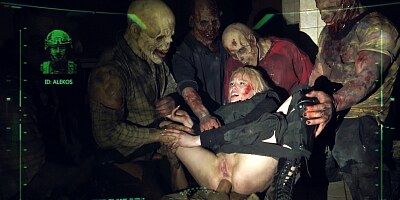 HORRORPORN Zombie Anal Fuck