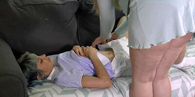 Spanked and Diapered