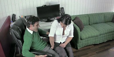 Mean Ballbusting Co-Worker