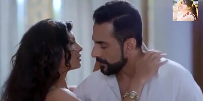 Very Sexy Blue Saari Removing n Kissing Very Romantic Sexy