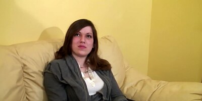 La France A Poil - Big Titted Young Brunette Double Pen