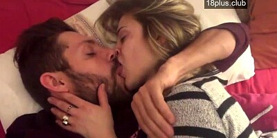 Horny couple having