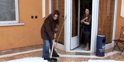 Granny and teen lesbians
