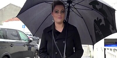 Very Sexy French Brunette Julie Gets Fucked On Camera With Bianka Blue And Ninos Paoli