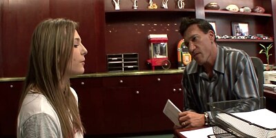 Sexy Babysitter Wants To Earn Extra Money With Marco Banderas And Dahlia Sky