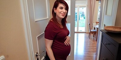 DEBT4k. Pregnant lady has sex to get money for things