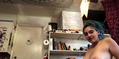 Fucking Little Pussy With Dildo, Cuddling, Slapping, Spanking And Masturbating Part 2