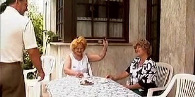 Excited German grannies getting dicked inexperienced